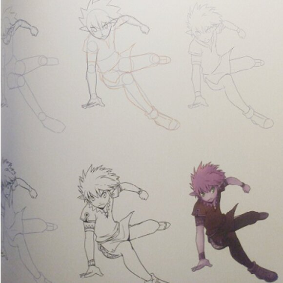 2 Books - How to Draw Manga "Chibis & Boys" In Simple Steps Books - Picture 12 of 13